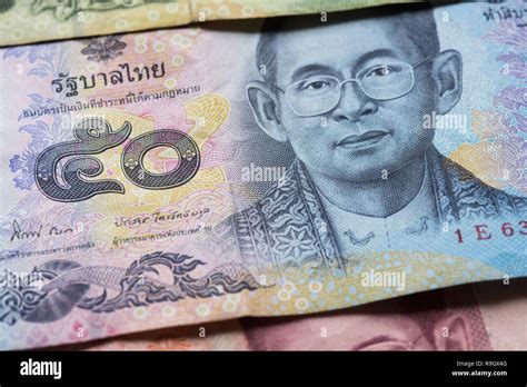 Thai Baht Bank Note Stock Photo Alamy