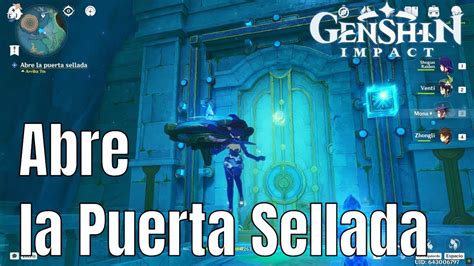 Abre La Puerta Sellada Fontaine Genshin Impact YouTube