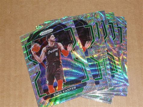 Panini Prizm Box Set Silver Wave Lot Of Enes Kanter Celtics