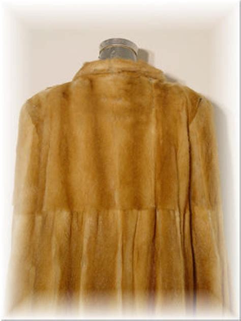 Full Skin Weasel Fur Coat with weasel Fur Collar and Cuffs - furoutlet ...