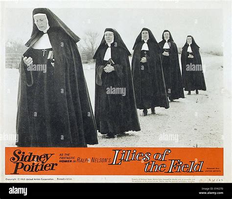 Lilies of the Field - 1963 - Movie Poster Stock Photo - Alamy