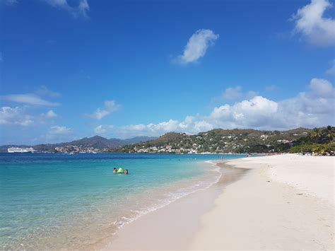 Grand Anse beach 🏖️ Grand Anse, Grenada island, Grenada - detailed ...