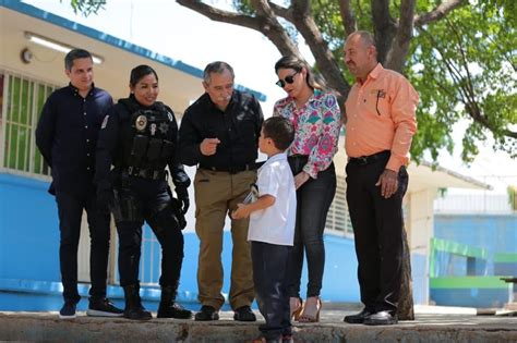 Visita SSP Sinaloa primaria en Culiacán con el programa Ser Policía