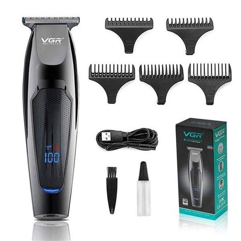 Máquina De Cortar Cabelo VGR 070 Barbear e Acabamento sem Fio