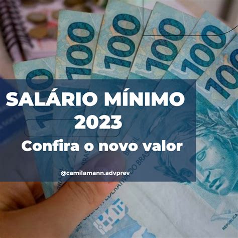 Salário Mínimo 2023