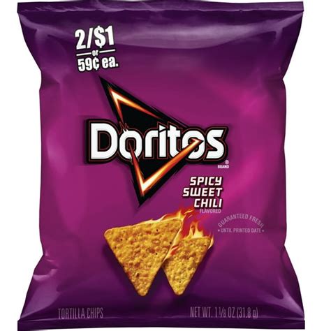 Doritos Spicy Sweet Chili Tortilla Chips 1125 Ounces