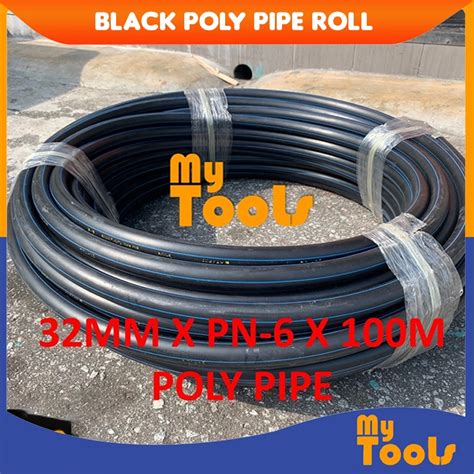 Mytools Hdpe Poly Pp Black Poly Pipe Roll Polypipe 1 32mm X Pn6 X