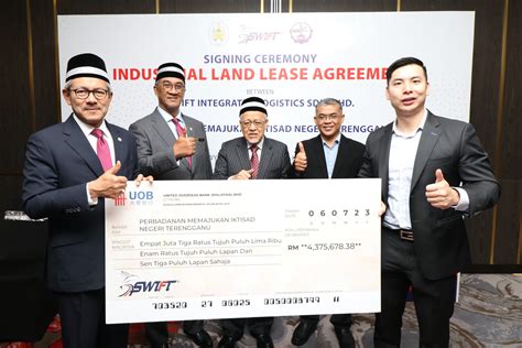 Swift Enters Into Land Lease Agreement With Perbadanan Memajukan