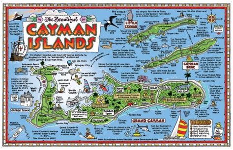 Tourist Map Of Grand Cayman Island - Pinellas County Elevation Map