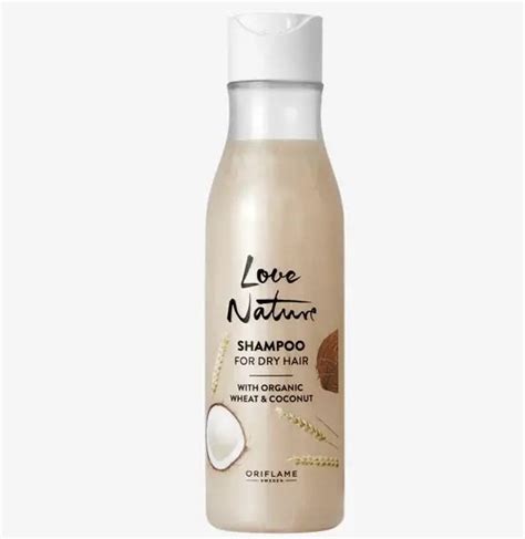 Oriflame Love Nature Shampoo For Dry Hair Wheat And Coconut Oil 250ml