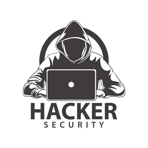 Hacker Logo Vector 12786616 Vector Art At Vecteezy