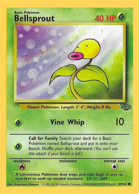 Jungle Set Card List - Pokemon TCG - DigitalTQ