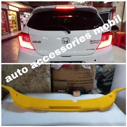 Jual Diffuser Dan Spoiler Honda All New Brio 2018 2019 Model RS