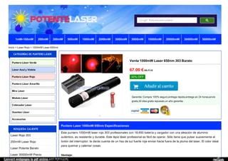 Laser Rojo 303 Barato PPT