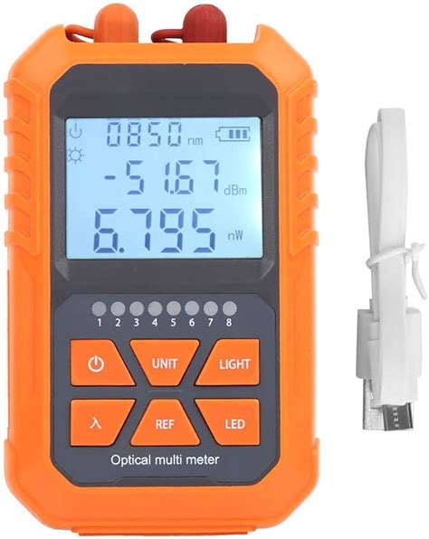 Optical Power Meter Fiber Optic Cable Tester Portable Optical Power