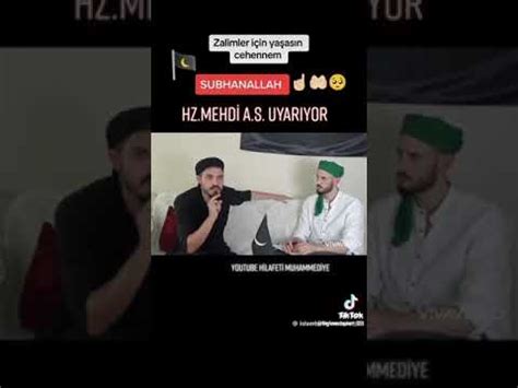 HZ MEHDİ UYARIYOR YouTube