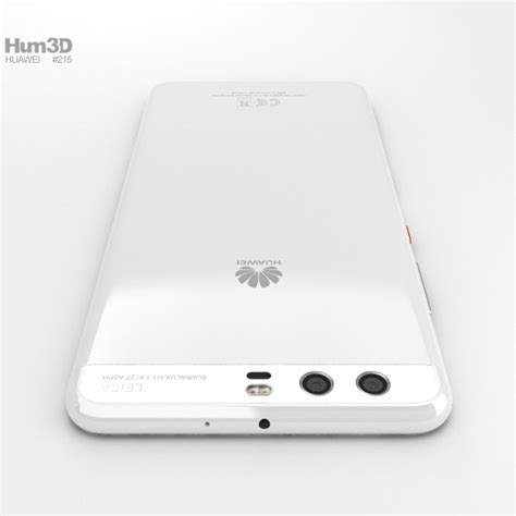 Huawei P10 Plus Ceramic White 3d Model Download Phones On