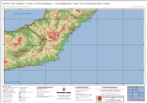 Peta Topografi Kota Kotamobagu | PDF