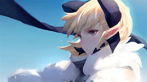 Elves Tears Blonde Fantasy Girl Digital Art Anime Girls Pointy