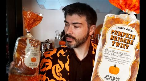 Trader Joes Pumpkin Brioche Twist Bens Pumpkin Spice Reivews S4 Ep15 Youtube