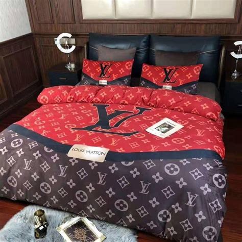 Louis Vuitton Custom Bedding Set Duvet Cover And Pillowcases Duvet Bedding Sets Bedding Set