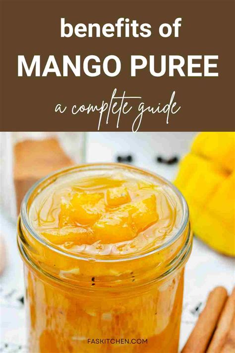 Mango Puree 101 Nutrition Benefits How To Make Use Buy Store