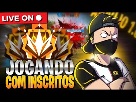 Live Ff Jogando Inscritos Rumo Ao Desafiante Cs Rank