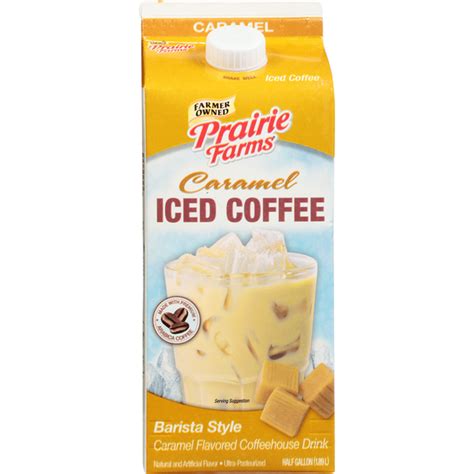 Prairie Farms Iced Coffee Caramel Barista Style 0 5 Gal Delivery Or