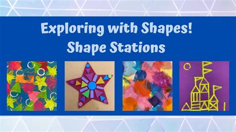 Shape Centers In The Art Room Youtube