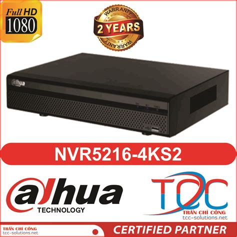 Đầu ghi hình IP 16 kênh Dahua NVR5216 4KS2 CTY TNHH CÔNG NGHỆ TRẦN