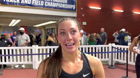 Byus Courtney Wayment Wins Thrilling K At Ncaa Indoors Youtube