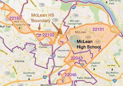 Falls Church Va Zip Code Map - Oconto County Plat Map