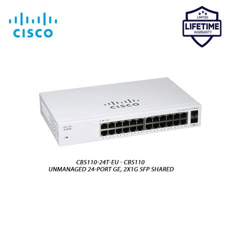 Cisco Cbs Unmanaged Switch Port Gigabit Ethernet X G Sfp Shared