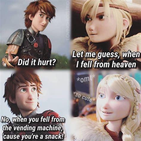 You're a snack! 😂😍 ♡ ♡ ♡ ♡ ♡ ♡ ♡ ♡ ♡ ♡ ♡ ♡ ♡ #httyd #httyd2 #httyd3 # ...