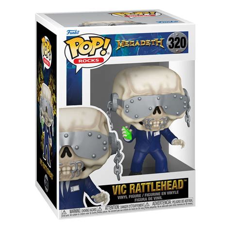 Funko POP Rocks Megadeth Vic Rattlehead LJ Shop Boutique En Ligne