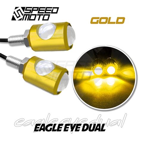 Mokoto Dual Contact Eagle Eye Moto One Pair Led Light Steady Long