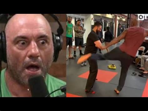 Joe Rogan Reacts To Jon Jones Kicking Dr Beau Hightower YouTube