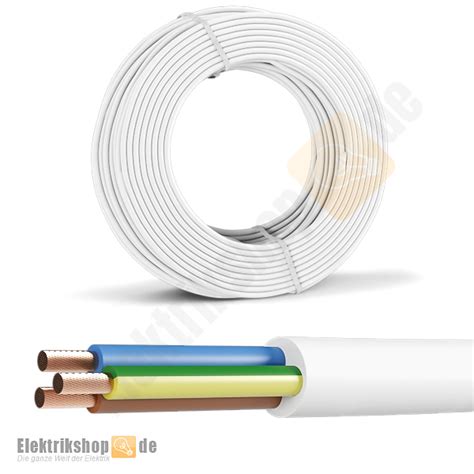 H05VV F 3G2 5 Schlauchleitung 50m Ringware