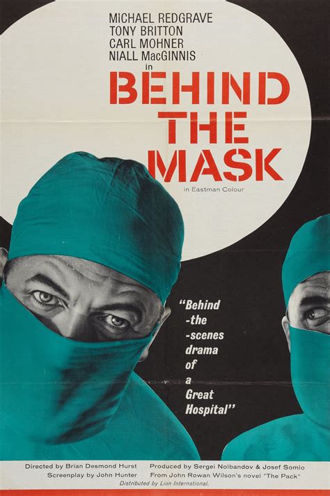 Behind The Mask Película 1958 Tráiler Resumen Reparto Y Dónde Ver Dirigida Por Brian