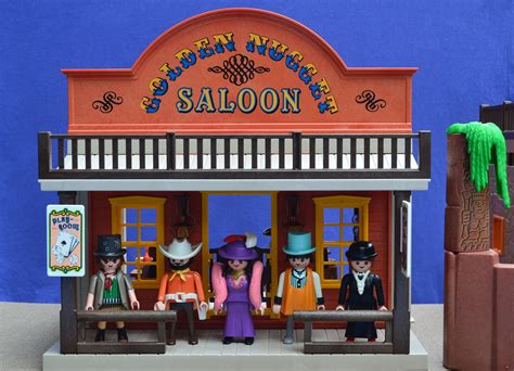 Playmobil Western Saloon Usa Molly Free Image From Needpix