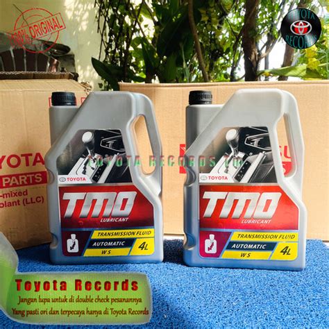 Jual Oli Toyota Tmo Lubricant Transmission Fluid Automatic Ws L