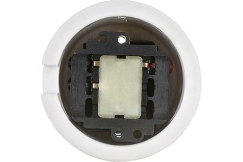 Двухклавишный выключатель Retrika, керамический, ретро цвет белый R-SW ...