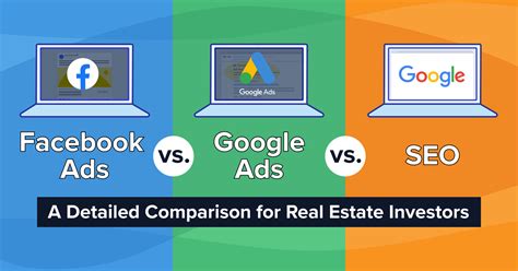 SEO Vs Google Ads Vs Facebook Ads For Real Estate Investors