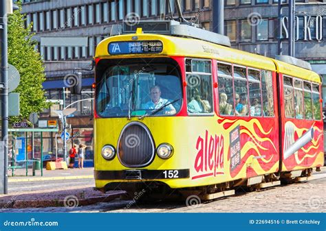 Helsinki Tram Editorial Photo Image Of Travel Commute 22694516