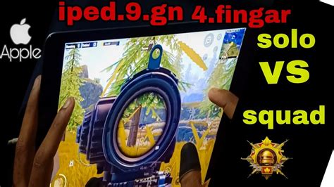 Handcam Gameplay 4 Fingar Iped 9 Gn Solo Vs Squad 17 Kill YouTube