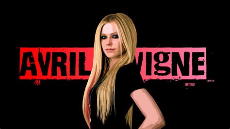 Avril Lavigne Hd Portrait Wallpaper By Zelko