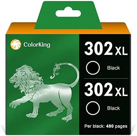 302XL Remanufacturéd Cartouche d encre pour HP 302 XL HP302 Noir pour