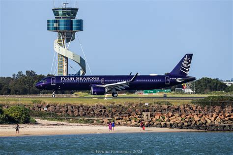 G Xatw Sydney Airport Titan Airways G Xatw Airbus A Flickr