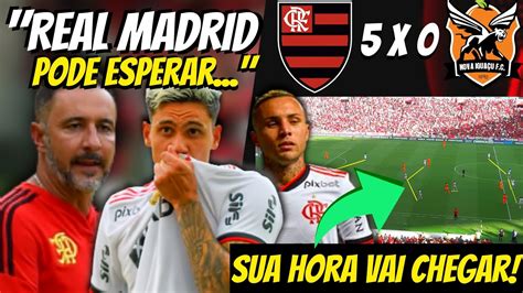 Flamengo Goleia E V Tor Pereira Mostra Uma Nova T Tica Ofensiva