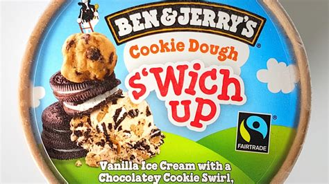 Ben And Jerrys Cookie Dough Swich Up Ice Cream Youtube